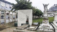 Proxecto do arquitecto Manuel Seoane para a tumba de Manuel Murgua. 