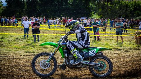 El piloto asturiano Enol Megido