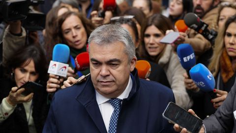 El secretario de organizacin del PSOE, Santos Cerdn es uno de los encargados de negociar con Junts.