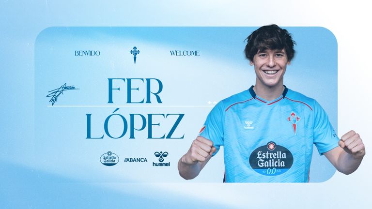 Fer López ya vuelve a ser oficialmente jugador del Celta