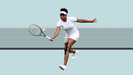 Venus Williams el 21 de julio en Wimbledon.
