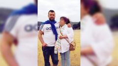 Nabil, con su mujer, una semana antes del arresto de l por pertenecer a una clula yihadista, en una imagen facilitada por la propia afectada