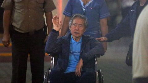 El expresidente peruano Alberto Fujimori, en una imagen de archivo