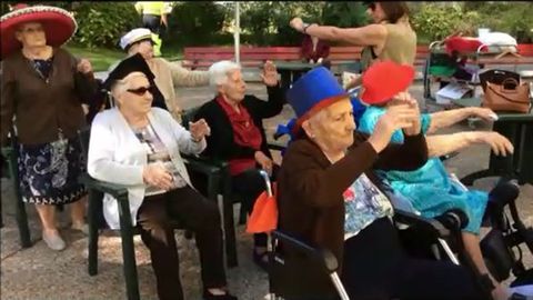 La residencia de Grado homenajea a su gente