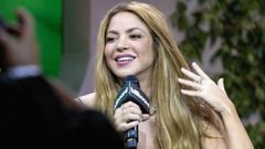 Shakira, durante la charla en Billboard durante la semana de la música latina