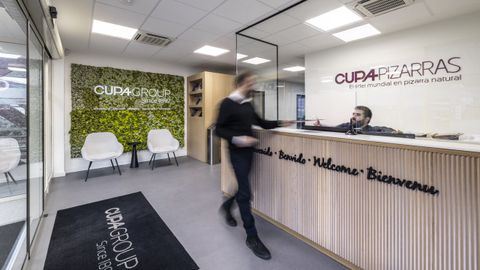 Imagen de las oficinas de Cupa Group, que tiene gran arraigo en la comarca de Valdeorras