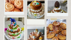 Postres t�picos de Asturias por Semana Santa.