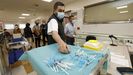 La vacunacin masiva sigue en el hospital de Burela