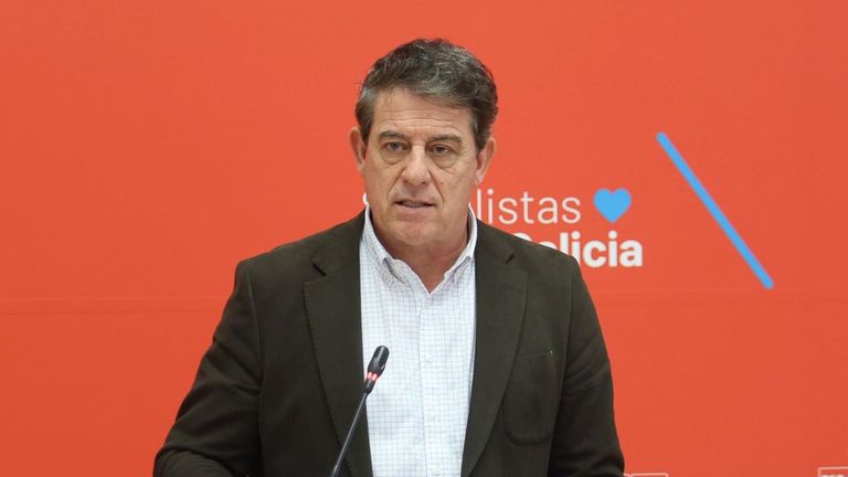 Besteiro acusa a Rueda de «privatizar» la atención de mayores