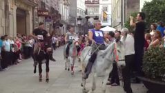 Carrera de burros en Padr�n
