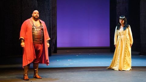 La ópera Aida regresó al programa de Amigos de la Ópera de A Coruña después de casi cuarenta años.
