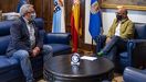 El presidente de la Diputación, José Manuel Baltar, se reunó con el alcalde de Vilar de Santos, Antonio Míguez
