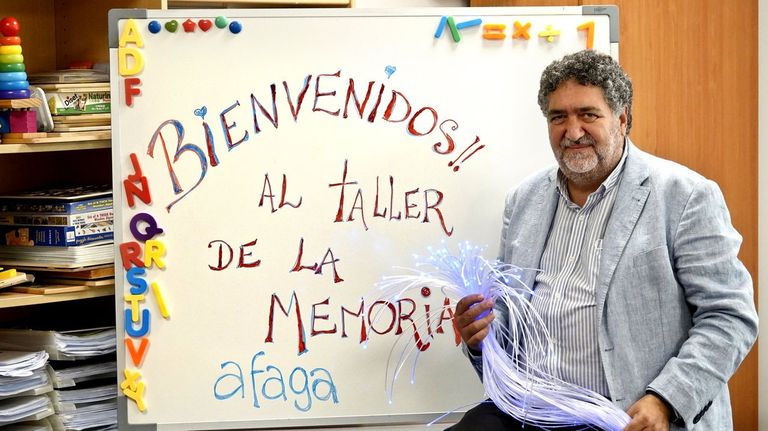 Juan Carlos Rodríguez, presidente de Afaga: «El primer día es clave en la búsqueda de una persona con alzhéimer»