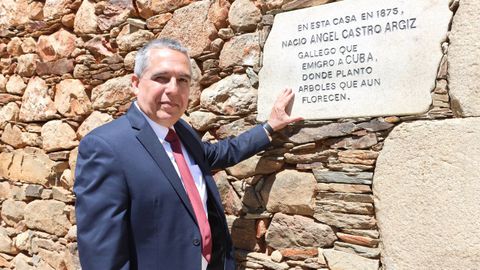 El embajador de Cuba estuvo esta semana en Láncara.