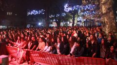 Los grandes conciertos de la Alameda no se celebrarn debido al covid, en la imagen, una actuacin de las fiestas del 2019