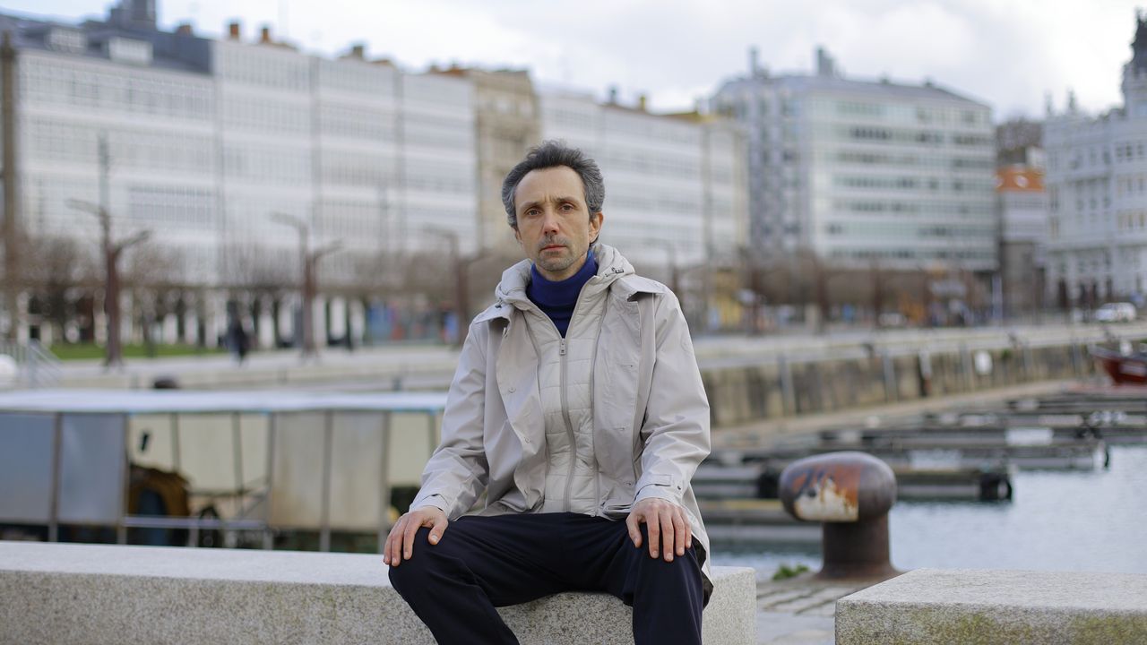 Ruta por Zam&aacute;ns.Roi Salgueiro, arquitecto e comisario do pavill&oacute;n espa&ntilde;ol en Venecia.