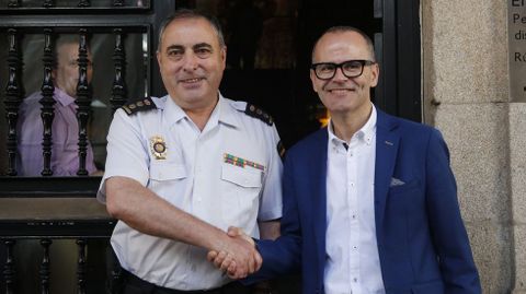 JUNIO. Llega a Ourense el nuevo comisario jefe provincial de la Polica Nacional, Antonio lvarez Valencia