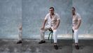 Leiro fotografiado por el exconselleiro de Cultura Roberto Varela