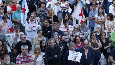 Concentración de apoyo a la flota ante el veto a 87 zonas de pesca de fondo EN RIBEIRA