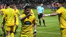 Yeremay festeja su gol al Teruel