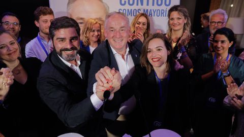 Miguel Lorenzo, candidato del PP y ganador de las elecciones municipales de A Coruña