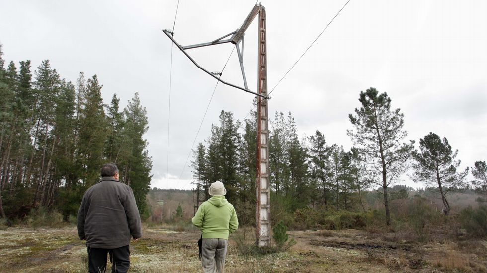 Parroquias de O Corgo llevan m�s de tres d�as sin luz