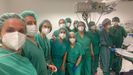 Equipo de la unidad de broncoscopia del servicio de Neumología del Chuac.