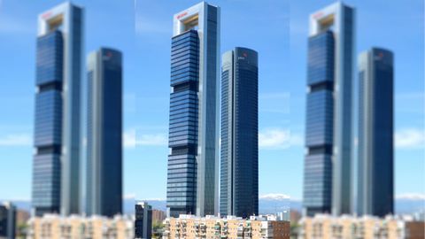 TORRE CEPSA (Madrid) - El cuarto edificio del rea de Negocio Cuatro Torres es tambin el cuarto de Espaa en nmero de plantas (49) y el segundo en altura (248 metros)