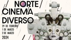 El cartel de la segunda edicin del Norte Cinema Diverso