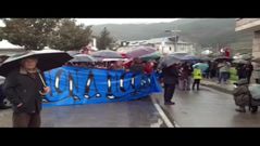 Manifestaci�n en repulsa a la moci�n de censura de Vilamart�n