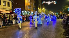 Cabalgata de Reyes de 2022 en Lugones, Siero