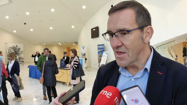 El concejal de Economía del Ayuntamiento de Oviedo, Javier Cuesta