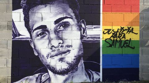 Orde Caos no ha compartido la ubicación del mural para evitar ataques homófobos.