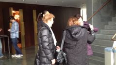 Rosa L�pez con sus fans de A Coru�a