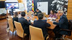 Reunin entre responsables del Mitma y el Principado de Asturias sobre la puesta en marcha de la Variante de Pajares