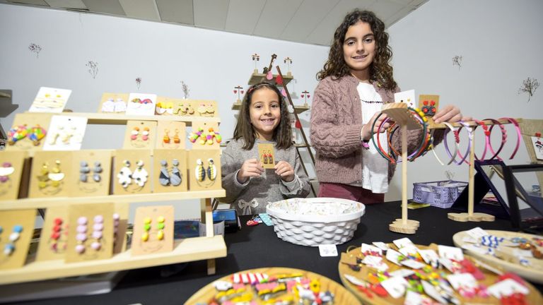 Aniña, la artesana más joven de todas las ferias