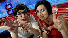 Silvia Abril y Ana Morgade.