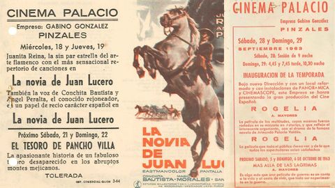 Programas donados del Cinema Palacio