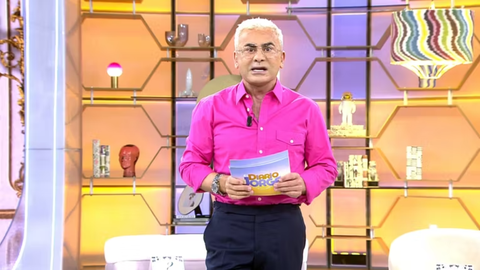Jorge Javier Vázquez durante el estreno de la segunda temporada de «El diario de Jorge».