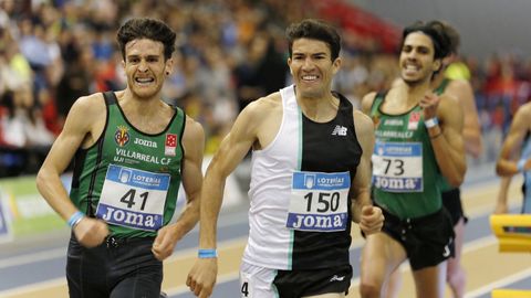 El Campeonato de España de Atletismo invade Ourense .Un espectacular ambiente rodeó a los primeros títulos absolutos de pista cubierta que se dirimieron en Galicia