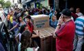 Avalancha ante un almacén de Caracas para comprar electrodomésticos antes de que la devaluación del bolívar afecte a su precio