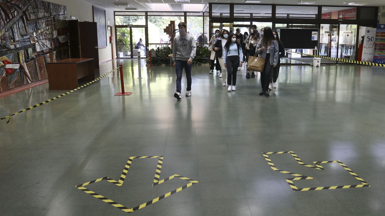Inicio de curso en la Universidade de Santiago