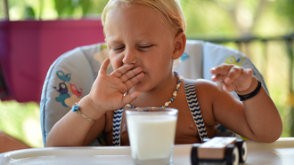 La alergia a la prote�na de la leche una de las m�s habituales en la infancia.
