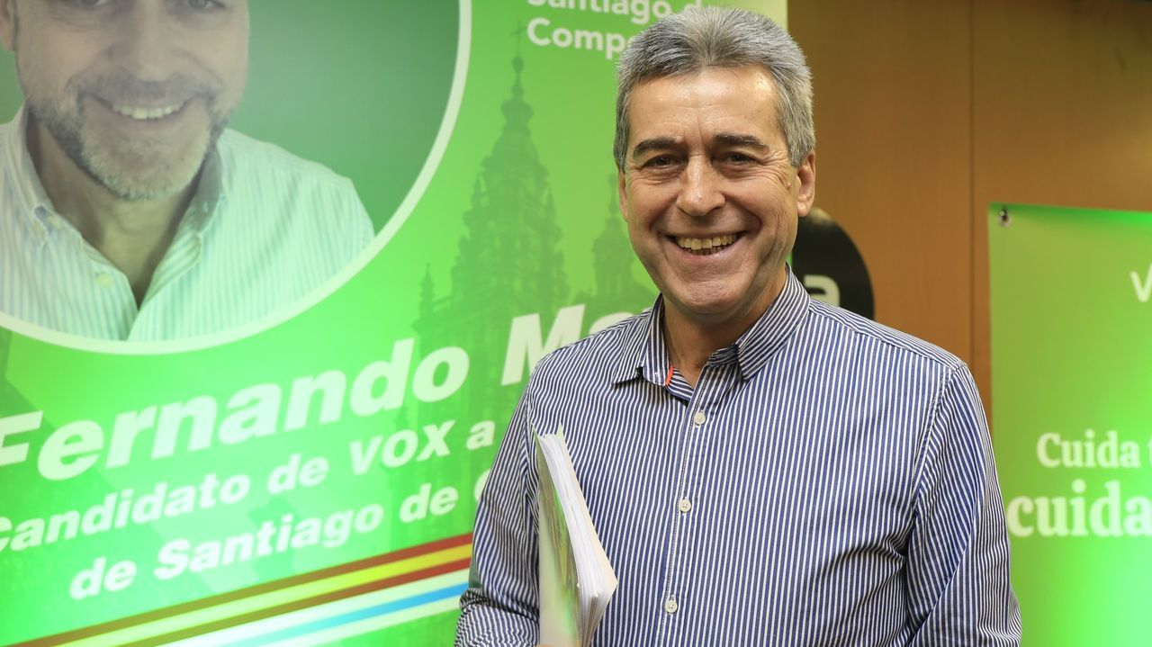 Gonzalo Prez Jcome, candidato de Democracia Ourensana.