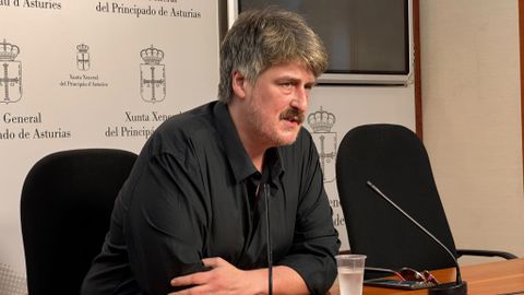 Xabel Vegas, portavoz de Convocatoria por Asturies