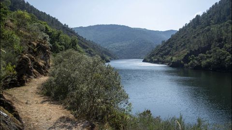 Otra vista del Sil desde el camino