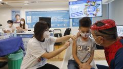 En el CHUO realizan durante el fin de semana la vacunacin masiva contra la gripe a nios de entre seis meses y cinco aos.