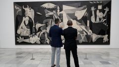 El rey descubri a Obama los secretos del Guernica