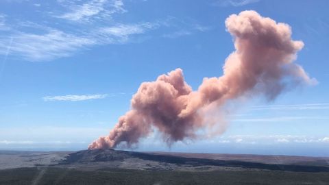 Erupcin del volcn Kilauea en Hawai
