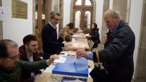 Votaciones en A Coruña